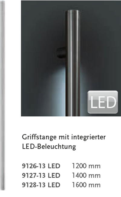 LED Griffleiste mit integrierter Griffschale 2